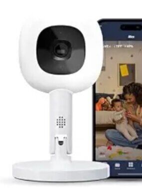 Nanit Pro Camera with Wall Mount - White. Gently used